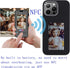 DIY E-Ink Phone Case for iPhone 15 Pro Max, Smart Photo Rear Projection, Instantly Display Photos on Black Ink Screen