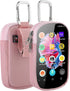 TXEsign MP3 & MP4 Player Carry Case - Travel Bag with Clear Window for 4" Touch Screen Music Player (Pink)