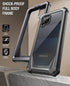 Poetic Guardian Case for Samsung Galaxy A42 5G, Black/Clear Full Body Hybrid Shockproof Case with Screen Protector