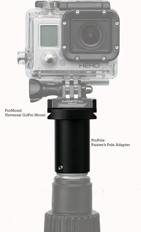 ProPole Painter's Pole Adapter, Made in The USA, Camera Monopod, Selfie Stick, Telescoping Extension Pole