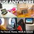 Ipad Stand Holder Airplane Travel Essential - Extra Large 12x7” Flexible Phone and Tablet Stand for Kindle, Desk
