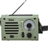 Kaito KA380 Emergency Radio & Portable Bluetooth Speaker – AM/FM NOAA Weather Radio Rechargeable with Solar Panel and Hand Crank