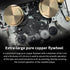 Burtowic Cassette MovementEarphone,Cassette MP3 Auto Reverse Clear Stereo Player,Built-in Cool Copper Wheel Tape