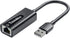 USB Ethernet Adapter, USB 2.0 to 10/100 Ethernet LAN Network Adapter for MacBook, Surface Pro, Compatible with Windows
