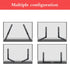 DYNAVISTA 22lbs(10kg) Soundbar Mount Sound Bar TV Bracket for Mounting Above or Under TV, Fits with Adjustable Long