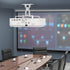 WALI Projector Ceiling Mount, Universal Low Profile Projector Mount with Retractable Arms and Multiple Adjustment Function (PM-002-W), White