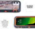 WallSkiN Case for iPhone 12 Mini (5.4"), Heavy Duty Full Body Military Grade Drop Protection Holder