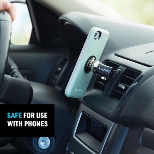 Nite Ize Steelie Vent Kit, Magnetic Cell Phone Holder for Car Vents, Phone Mount