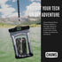 Chums Floating Phone Case with Lanyard, Touchscreen Compatible Waterproof Phone Pouch (Beer Can Happy Hour)