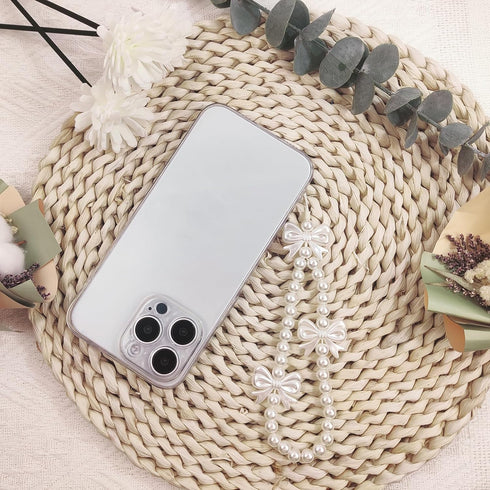 4 Pieces Cute Phone Charms - Beaded Aesthetic Y2K Cell Phone Keychain for Bag and Camera Decor