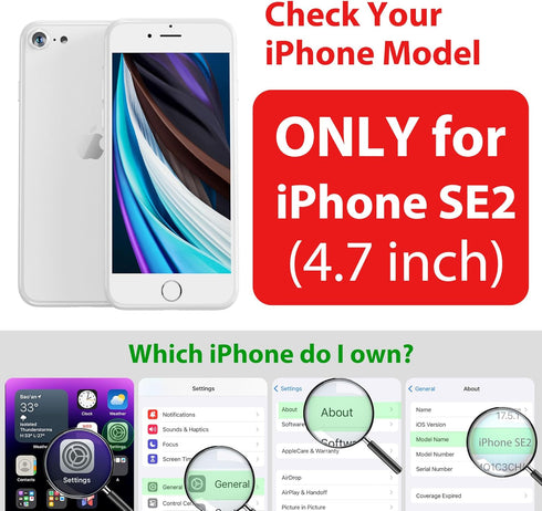 SPORTLINK Waterproof Case for iPhone SE 3rd 2022/iPhone SE 2nd 2020/iPhone 7/8 - Rugged Full Body Shockproof Dustproof