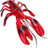 (11") (1) Realistic Red Maine Lobster Plastic Prop for Dinner Party Birthday Oceanic Decoration Fish Net Crab Sea Ocean