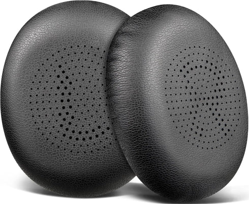 SOULWIT Replacement Ear Pads for Jabra Evolve2 30 Headset, Cushions with Softer Protein Leather (Black)
