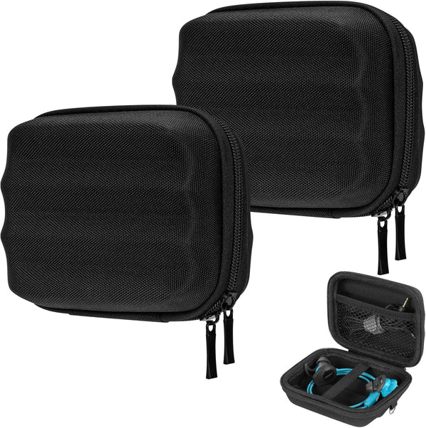Hard Shell Storage Case for Audio-Technica, JBL, Panasonic, Beats, Sennheiser, Sony, Durable EVA Earphone Case with