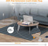 TESSAN Flat Plug Long Extension Cord, 25 Ft, Power Strip with 8 Outlets and 3 USB Ports