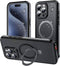 Ultra Magnetic for iPhone 15 Pro Max Waterproof Case with Sturdy Stand, Built-in Screen & Lens Protector [IP68