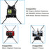 Suptig Net Fence and Tree Pole Mounting Brackets for Gopro Hero 12, 11, 10, 9, 8, 7, 6, 5, 4, 3, DJI Osmo