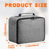 (ID:10.4*8.8*5in) Grekos Projector Carrying Bag,Projector Carrying Case for Accessories,Portable Carrying Bag