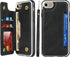 Cavor Wallet Case for iPhone 6/6s/7/8/SE 2022/SE 2020, PU Leather Flip with Card Holder & Lanyard