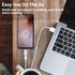 Lightning Female to USB C Male Adapter - 3 Pack 3.0 USB Type C Charger Connector for iPhone 15/15 Pro/15 Pro Max