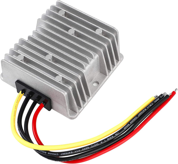 HOMELYLIFE Voltage Converter DC 8V-40V to 13.8V 10A 138W Automatic Buck Boost Module for Golf Cart