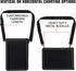 USA GEAR 10 inch Tablet Case with Shoulder Strap, Compatible with Apple iPad 2019, Samsung Galaxy Tab A 10.1, Black