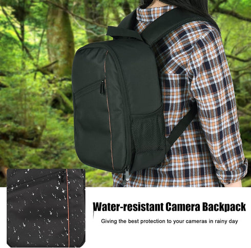 Backpack Andoer Small Camera Outdoor Camera Bag Water-resistant Shock-proof Camera Case Replacement