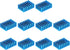 uxcell 30x20x10mm Black Thermal Self Adhesive Aluminum Heatsink Electronic Radiators, 10 Pcs