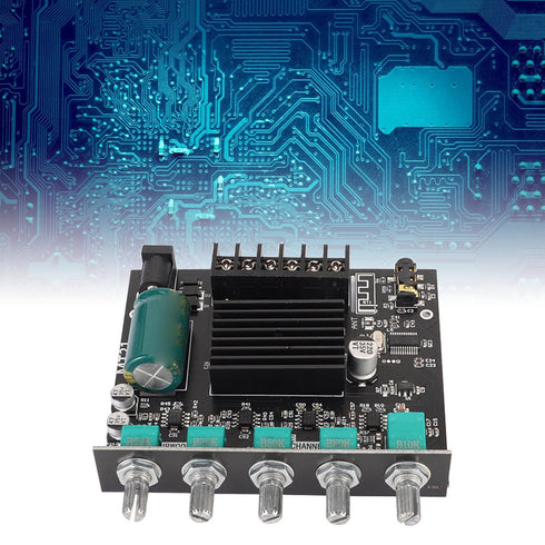 MT21 Bluetooth Power Amplifier Board, 2.1 Channel DC 12V to 24V HiFi DIY Audio Power Amp Module for 20 to 100W 4 to 8?