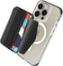 Sinjimoru Magnetic Wallet for iPhone, Magnetic Card Holder with Flap, Compatible with iPhone 15/14/13/12 Series