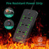 Universal Power Strip with 6 Outlets, 4 USB, 2 USB C Ports, 3.1A Fast Charge, Flat Plug Extension Cord for Home Office