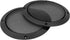 X AUTOHAUX 2pcs 6.5 Inch Metal Glossy Audio Speaker Cover Mesh Subwoofer Grill Horn Guard Black for Car