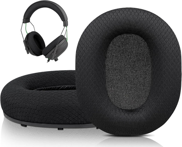 SOULWIT Earpads Replacement for Razer BlackShark V2/V2 Pro, Gaming Headset Ear Pads with Noise Isolation Foam