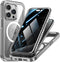 iPhone 15 Pro Magnetic Case with Privacy Screen Protector | Military Grade, MagSafe Compatible, Anti-Peep, Shockproof