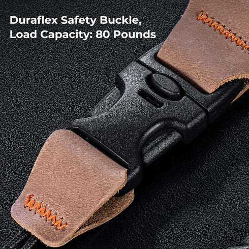 K&F Concept 32mm Camera Neck Strap for Photographers, Quick Release Clip Adjustable Sling Strap for Nikon Canon Sony