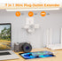 USB Charger Block - TESSAN USB Plug Adapter with 4 Box Splitter and 3 USB Wall Charger Ports for Travel, Office, Dorm