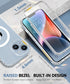 iPhone 14 Plus Case - Magnetic, Clear, Full Body Shockproof, Built-in Screen & Camera Lens Protectors, MagSafe