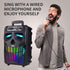 E I F E R Cool Skull Bluetooth Speakers, Portable Wireless Speaker for Smartphones, Tablets, Home Garden Party