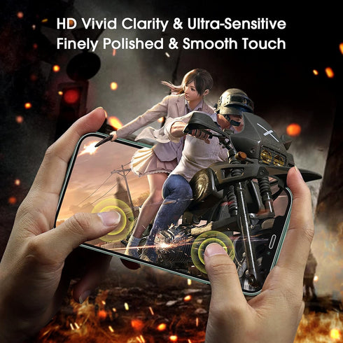 amFilm OneTouch Tempered Glass Screen Protector for iPhone 12 Mini (5.4", 2020) with Easy Installation Kit (2-Pack)