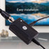 GE 42178 Indoor HD Digital TV Antenna Amplifier, Low Noise Antenna Signal Booster, Clears Up Pixelated Low-Strength