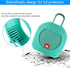 TXEsign Protective Silicone Stand Up Case for JBL Clip 3 Waterproof Portable Bluetooth Speaker (Teal)