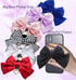 Miitoomo Cute Bow Phone Stands Fashion Cellphone Charm Grip Holder Universal Rotatable (Black)