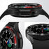 Bezels Compatible with Galaxy Watch 3 45mm, Aluminum Metal Bezel Case for Galaxy Watch 4 Classic 46mm