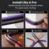 16 100 ft,16 GEARit Gauge Speaker Wire Gauge Wire with Foot Markers & Polarity Markings,Flexible Speaker Cable for Car