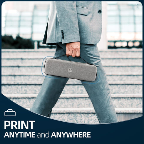HPRT Portable Carry Case Compatible with Pooolitech MT810 Portable Printers, Waterproof Shockproof Scratch Resistant