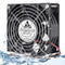 GDSTIME 120mm x 38mm 12V DC Waterproof IP67 Fan, High CFM Dual Ball Bearing 2Pin for DIY Cooling Ventilation Exhaust