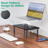 Monitor Stand Risers for 2 Monitors - 3 Height Adjustable Monitor Stand with Pen Holder, Dual Monitor Riser for Office,