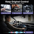 Wireless CarPlay Adapter, Plug and Play Dongle, Converts Wired to Wireless Carplay, Voice Control for Apple iPhone iOS
