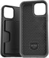 ENCASED Protective Wallet Case for iPhone 12 Pro Max with Card Holder, Black