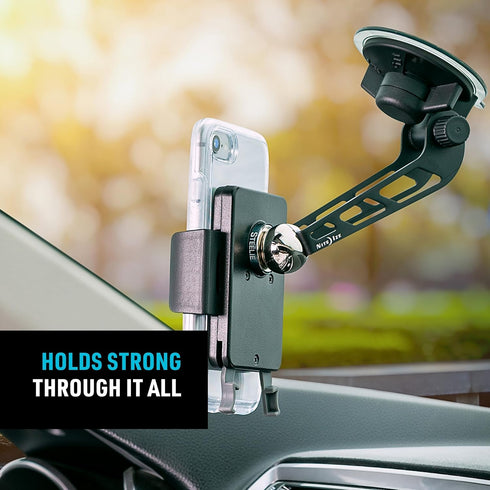 Nite Ize Steelie Windshield Kit - Magnetic Cell Phone Holder for Car Accessories, Sturdy Windshield Mount for Cell